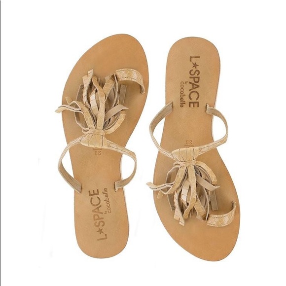 l*space Shoes - LSpace by Cocobelle fringe sandal